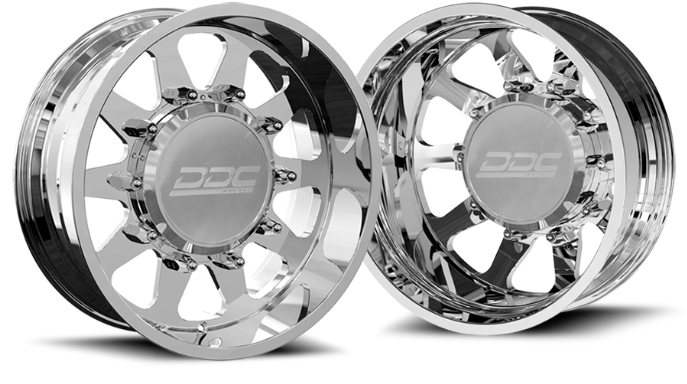DDC WHEELS- THE TEN- FORGED SUPER SINGLE FRONT 22x8.25